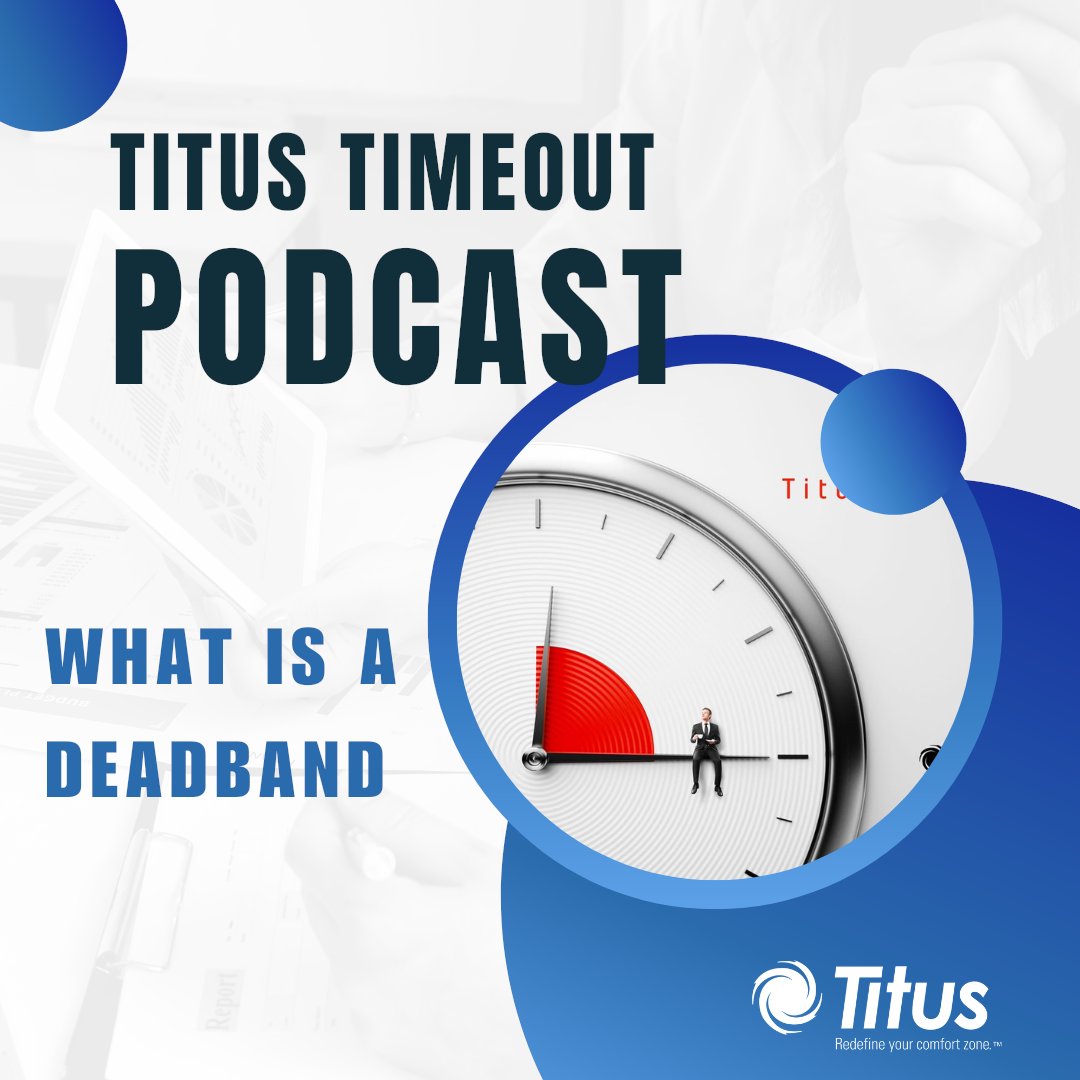 What is a deadband? Learn more from this Titus Timeout Podcast at tinyurl.com/43b8bc45

#titus #hvac #titushvac