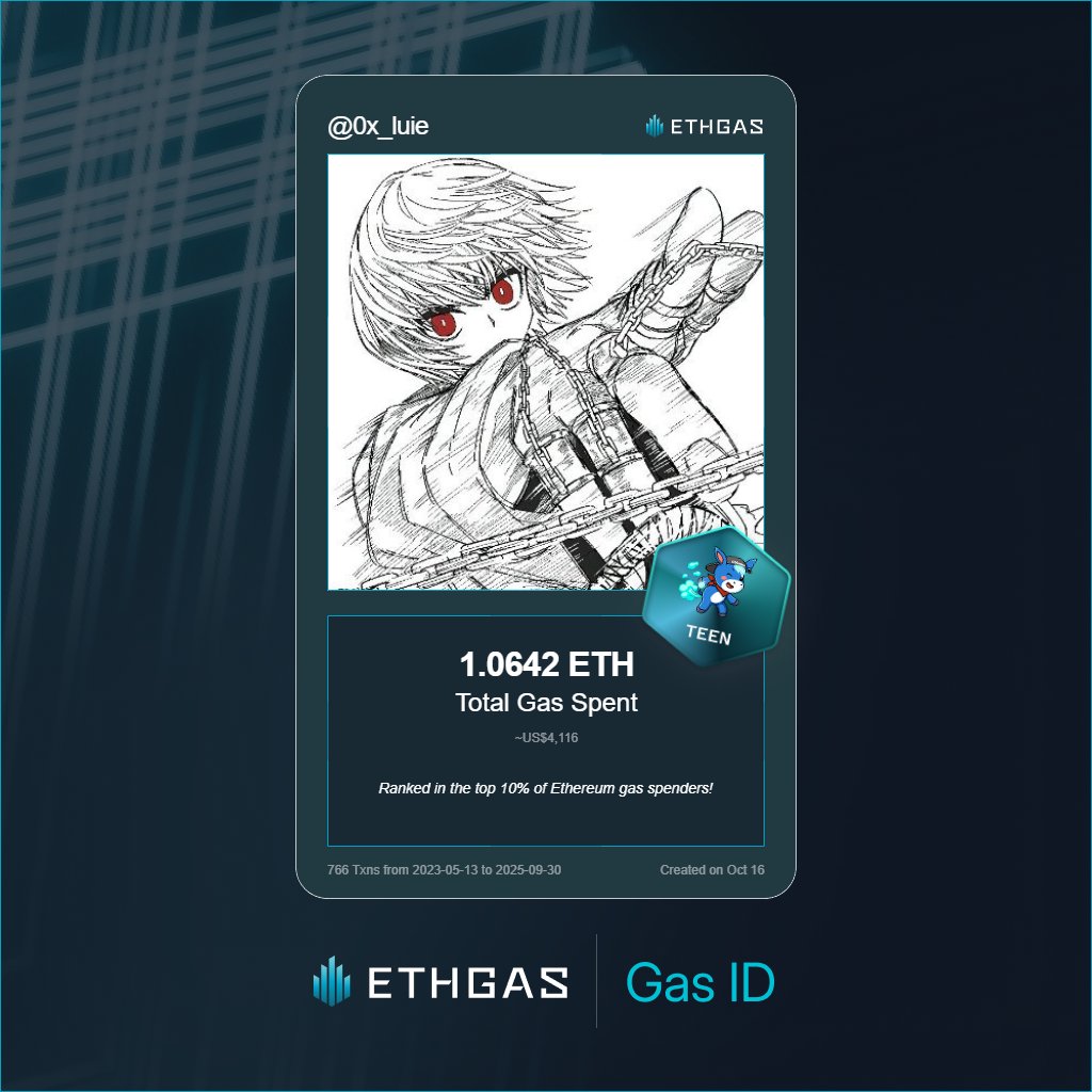 0x_luie's tweet image. 