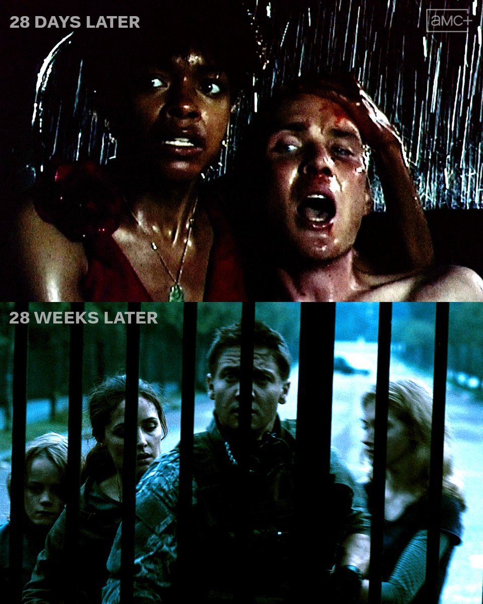 AMCPlus's tweet image. The infection spreads fast… and no one is safe. 🧟‍♂️ 

Stream #28DaysLater and #28WeeksLater now — on AMC+.
