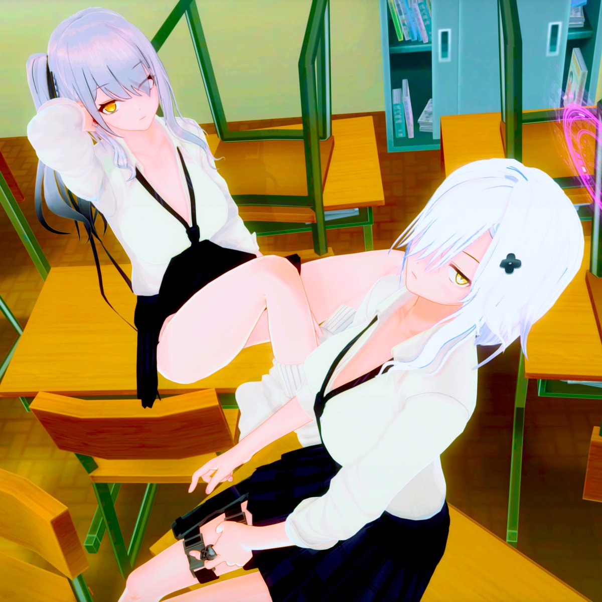 花音ちゃんとレナちゃん
#COM3D2