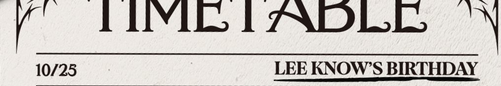 leeknow's birthday 😗