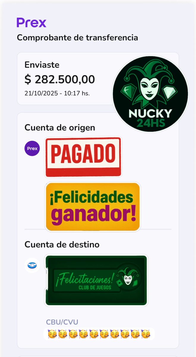 Octta_'s tweet image. 💸 Martes de pagos reales 💸
Las cuentas se acreditan al instante 🚀
👉🏻 wa.link/ya63zj

#CasinoOnline
#Apuestas
#RuletaOnline
#Slots
#CasinoArgentina