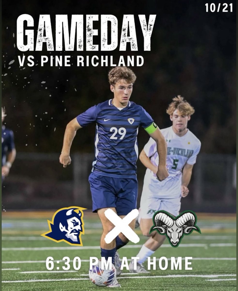 Playoff Game Day!! 💙💛💪

🆚Pine Richland 
⏰6:30 pm 
🏟️Mt. Lebanon High School

#LeboSoccer #LeboBoysSoccer