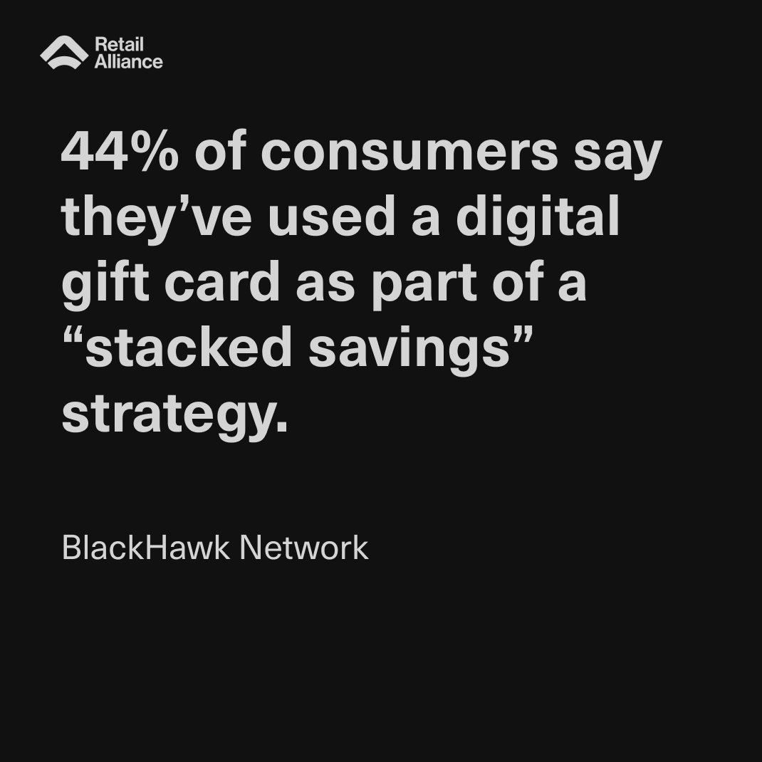 Shoppers are mastering the art of combining rewards, cashback, and digital gift cards to make every purchase go further.

Source: BlackHawk Network