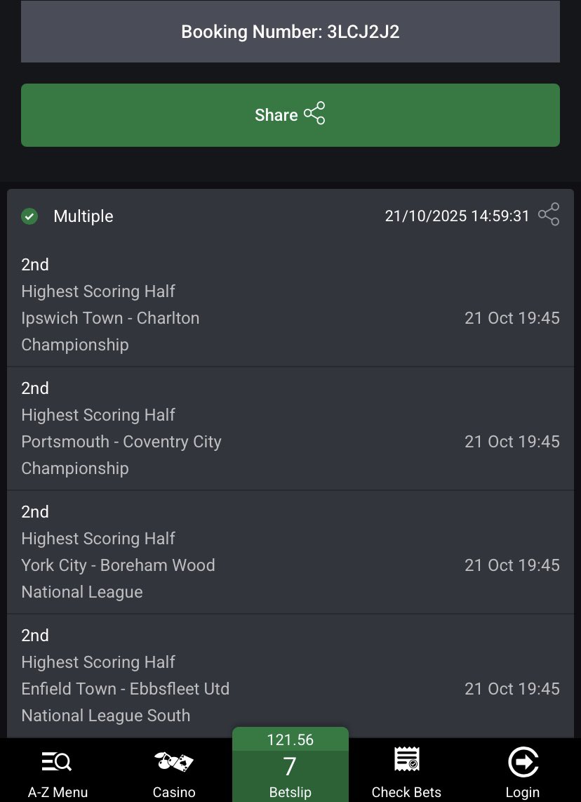 blade046's tweet photo. 138  121  68 &amp; 10 Odds on Bet9ja

3LBQ5NJ
3LBWFRZ
3LCJ2J2
3LCJ8DV

#Bet9jaCode 

@sportingking365 @woozzaabets
@TheLockTips @SmoothDeliveryy @BettingTipsMan @LouieDi13 @Promisepunta https://t.co/bHQUwGU2Y2