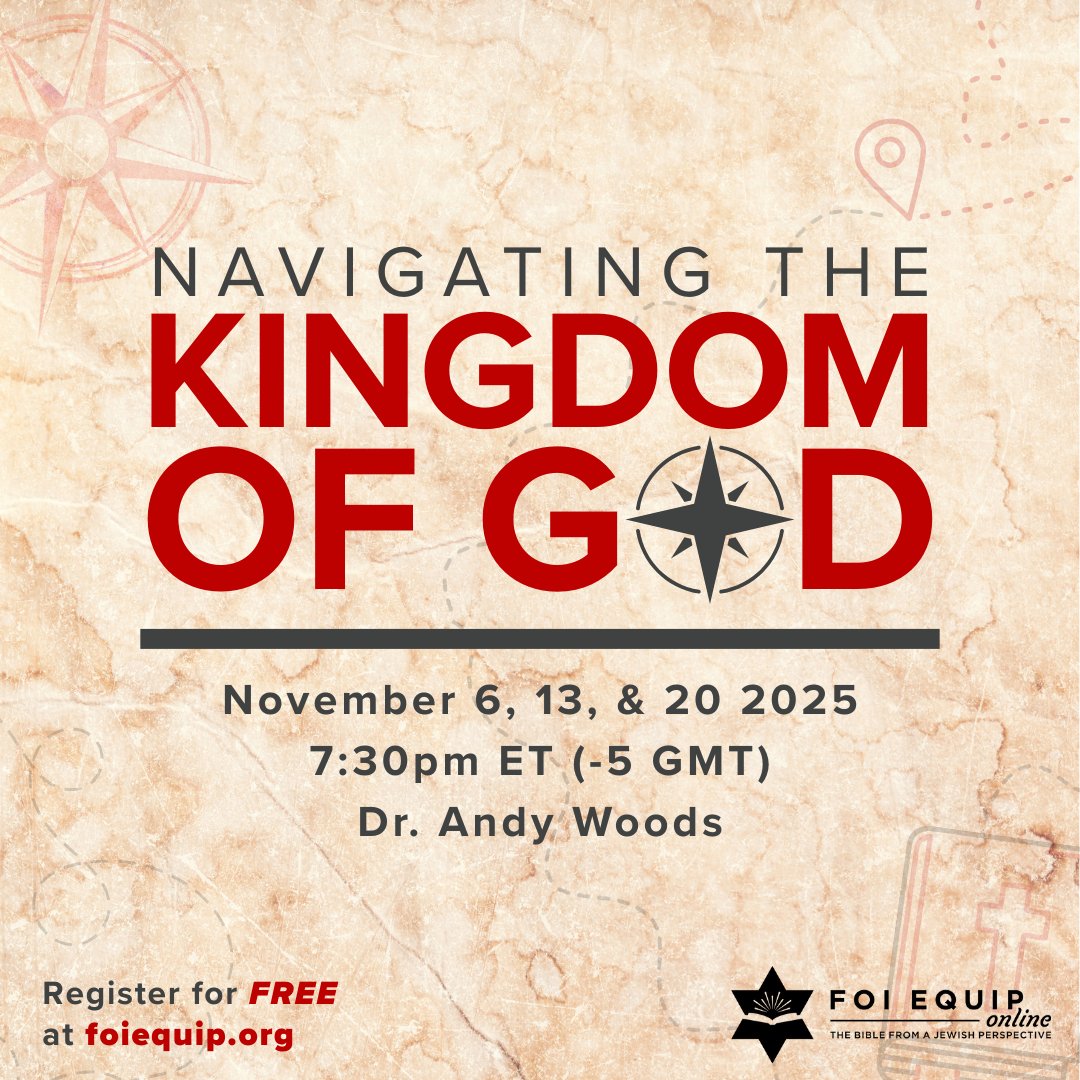 FOIGM's tweet image. Have you ever felt confused about the kingdom or wondered where the world is headed?

Save Your Spot &amp;gt;&amp;gt; gofoi.org/NovEquip

#kingdom #God #onlineclass