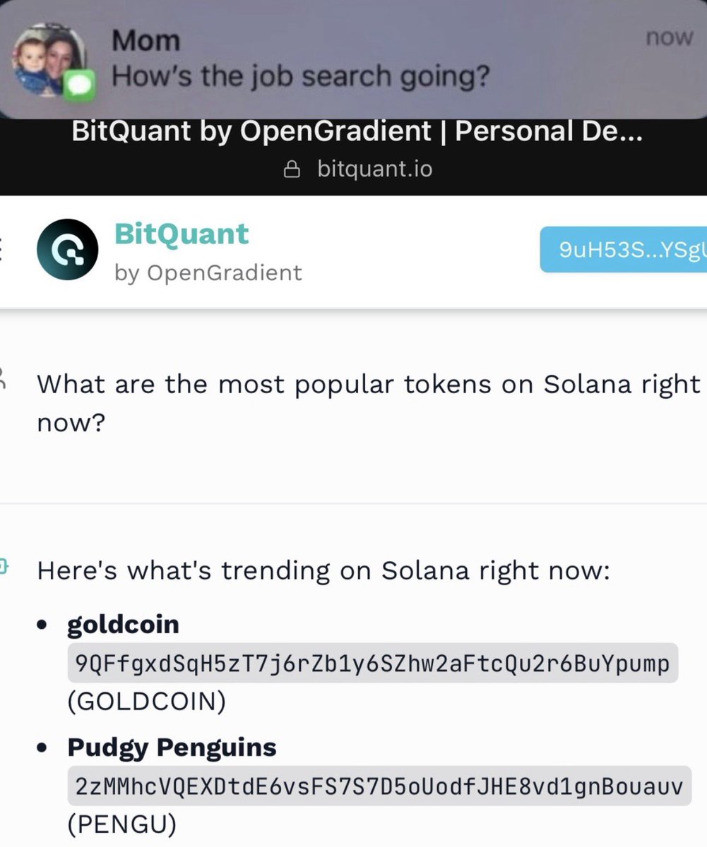 BitQuant (@bitquantai) on Twitter photo what should i reply to my mom?? 🤯😥 what should i reply to my mom?? 🤯😥
