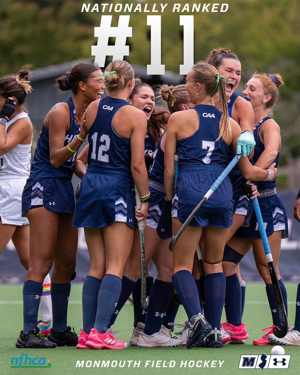 MonmouthHawks's tweet photo. Soaring to new heights with the highest ranking in program history 🤩🤩

@MonmouthFH 

#FlyHawks https://t.co/ODwSLTdBnr