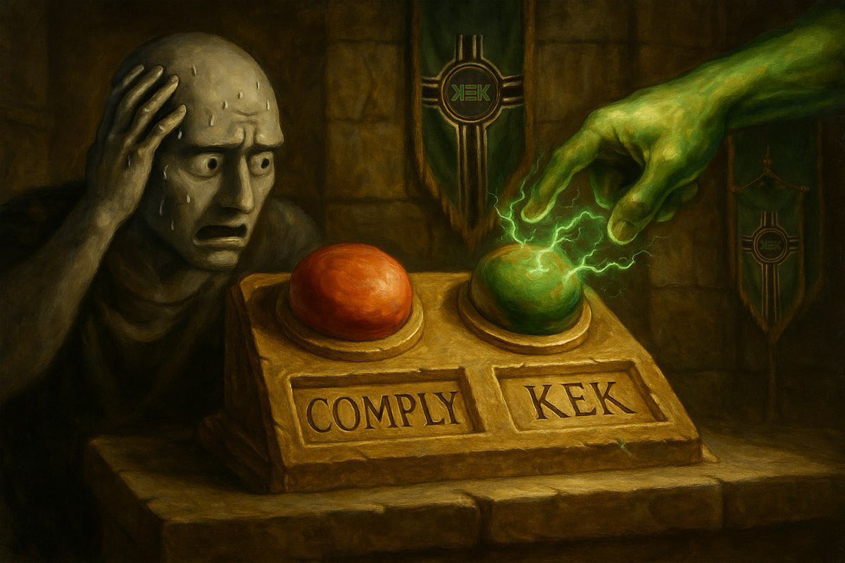 which button will you press? 🐸

$KEK