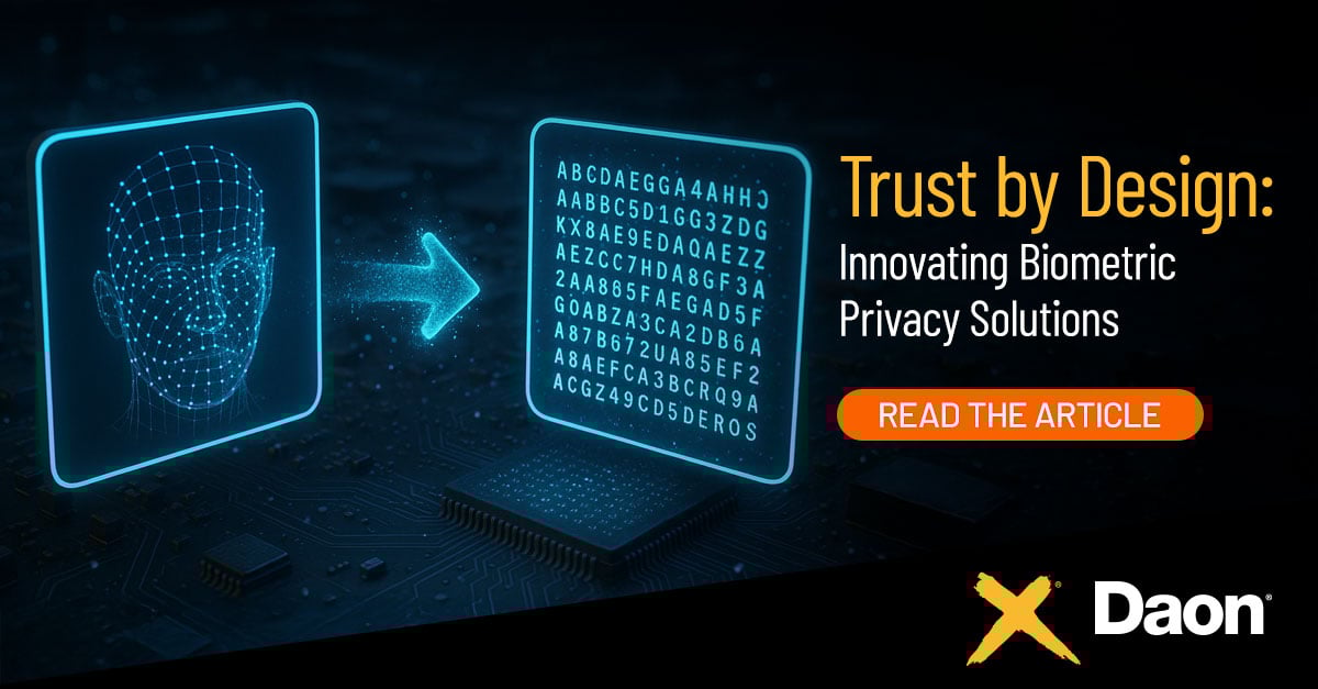 DaonInc's tweet image. Trust by Design isn’t just a principle, it’s the future of biometrics. 
As technologies like facial recognition and voice ID scale, privacy must be built into every layer, not added later.
👉 Read more: hubs.ly/Q03Pts-W0
#Biometrics #Privacy #IdentityVerification