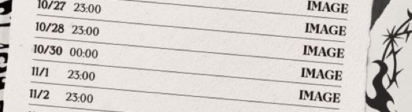 what if the image at midnight is tour announcement…