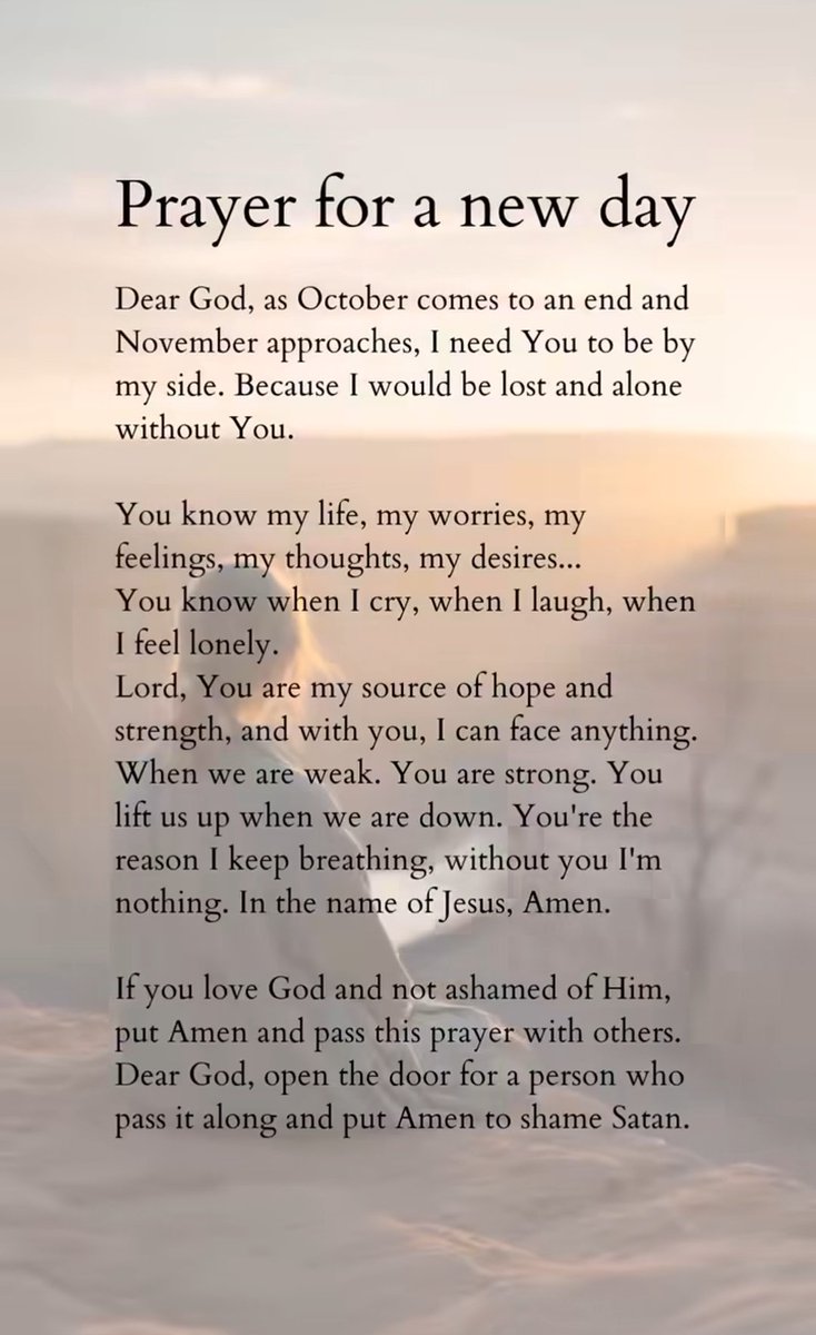 Prayer for a now day