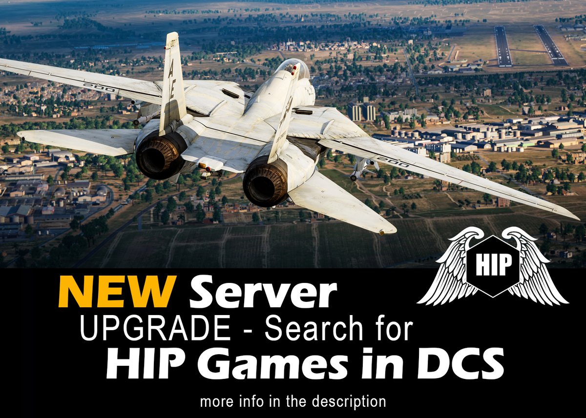 🕹️The HIP Dynamic Server got a new Hardware Upgrade!!! Re-add your favorite server when searching for  HIP Games Dynamic Official Server #coldwardserver #pveserverdcs #howiplaygamestv #fox3managedsolutions #dcsworld