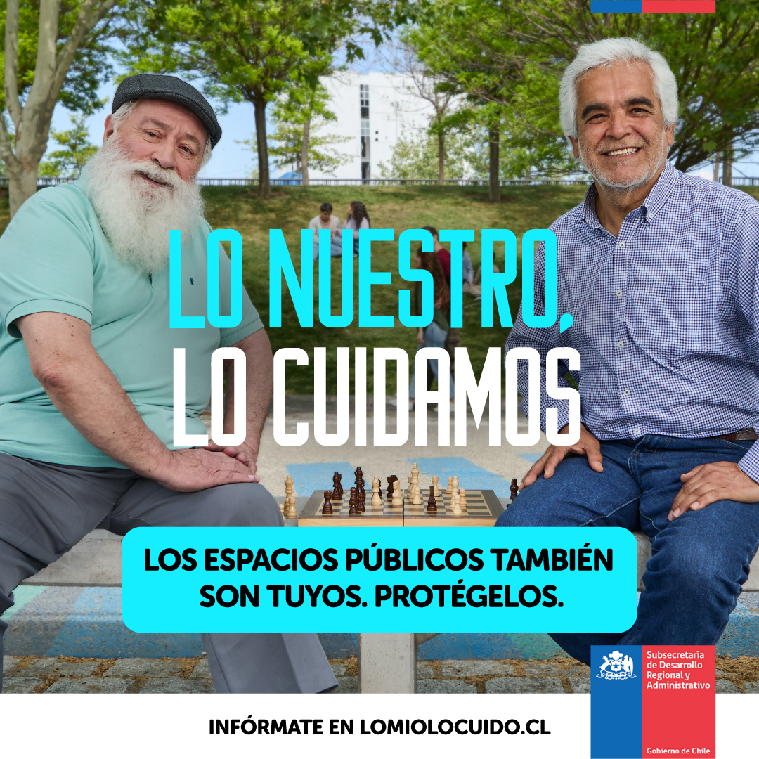 Una plaza guarda historias compartidas, tardes de juego y conversaciones largas con gratos momentos que se recuerdan con cariño.

Habítala. Disfrútala. Cuídala. 🫶🏼

📱Infórmate en: lomiolocuido.cl