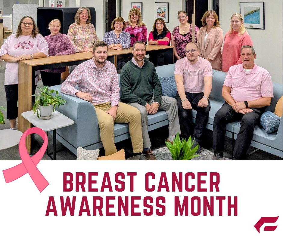 Our team proudly wore pink in support of Breast Cancer Awareness Month — honoring survivors, remembering those we’ve lost, and standing with everyone affected by breast cancer. Together, we raise awareness, show support, and spread hope.