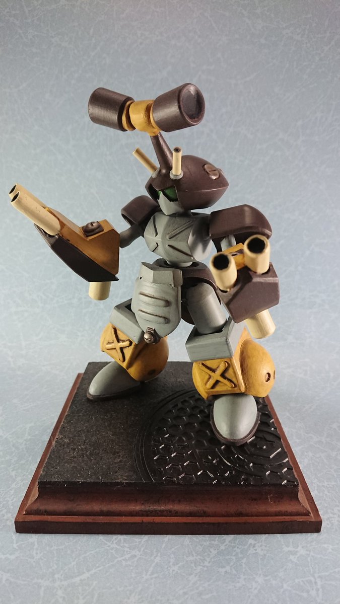 #ガレージキット作ってないひとに作りたくさせるような写真

あの日欲しかったメダロットの立体が手に入る喜び。メダロットのガレージキットは良いぞ。