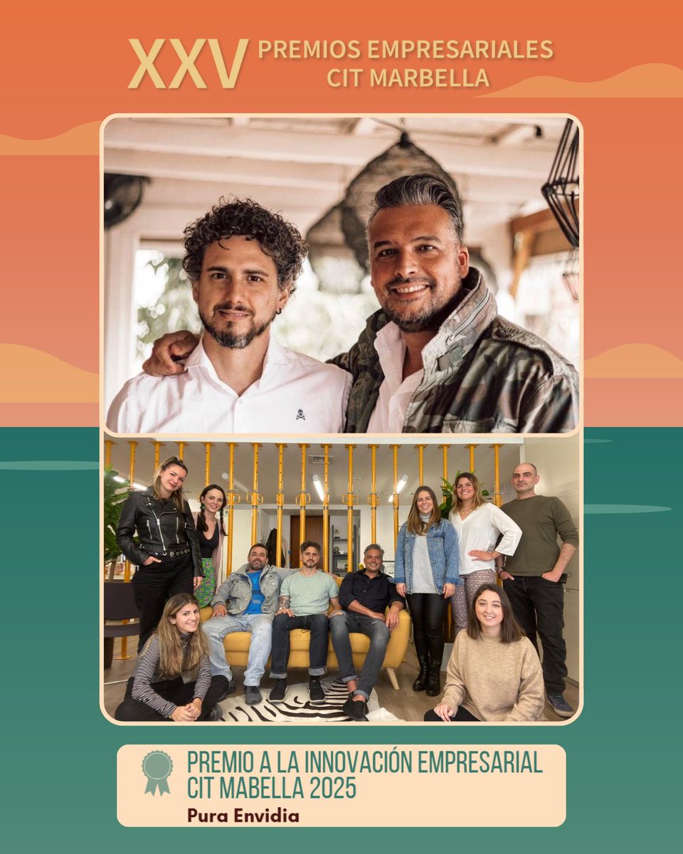 🏆Tenemos el honor de anunciar a los galardonados de los XXV Premios Empresariales 2025 CIT Marbella
D.Gastón Aigneren <a href="/exxacon/">Exxacon</a>,BUILDING THE FUTURE, The IRONMAN Group y <a href="/puraenvidia_com/">puraenvidia</a> ¡Enhorabuena a todos! Nos vemos el próximo 28 de noviembre en Hotel Puente Romano Beach Resort
