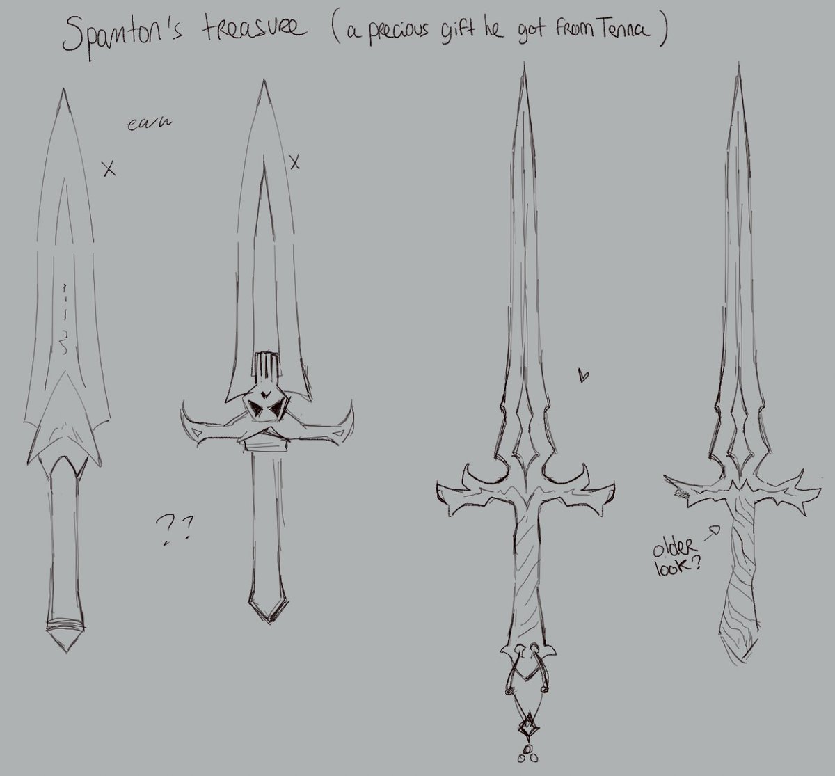 Not much today... just some concepts for my #horrorshowAU nothing much :')
#deltaruneAU #DELTARUNE #krisdreemurr