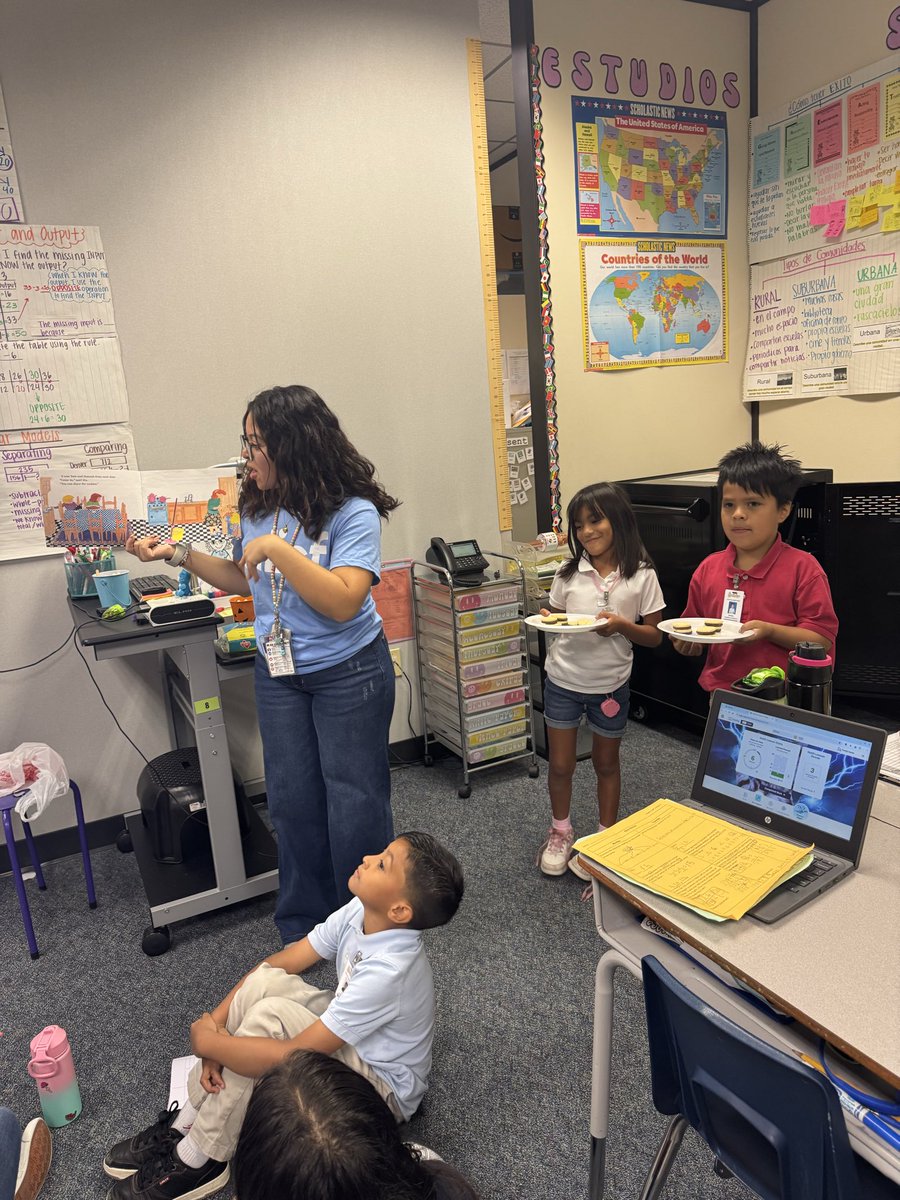 Sims_HicksMath's tweet image. Fantastic hands on lesson introducing division in @MsFloresjardin 3rd grade class. @HicksTigers #WeAreHicksElem #OneTeamOneGoal