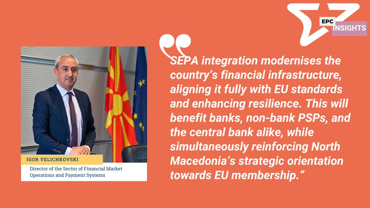 North Macedonia joins SEPA: advancing integration through payments
In our latest interview, Igor Velichkovski of the National Bank of the Republic of North Macedonia explains how SEPA will modernise payments, cut costs, and deepen EU integration🌍<a href="/narodna_banka/">Народна банка на Република Северна Македонија</a>
👉 Read more: