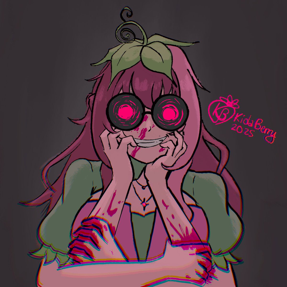 Where did I get the extra arms from? what a silly thing to ask ~ 
#halloweenart