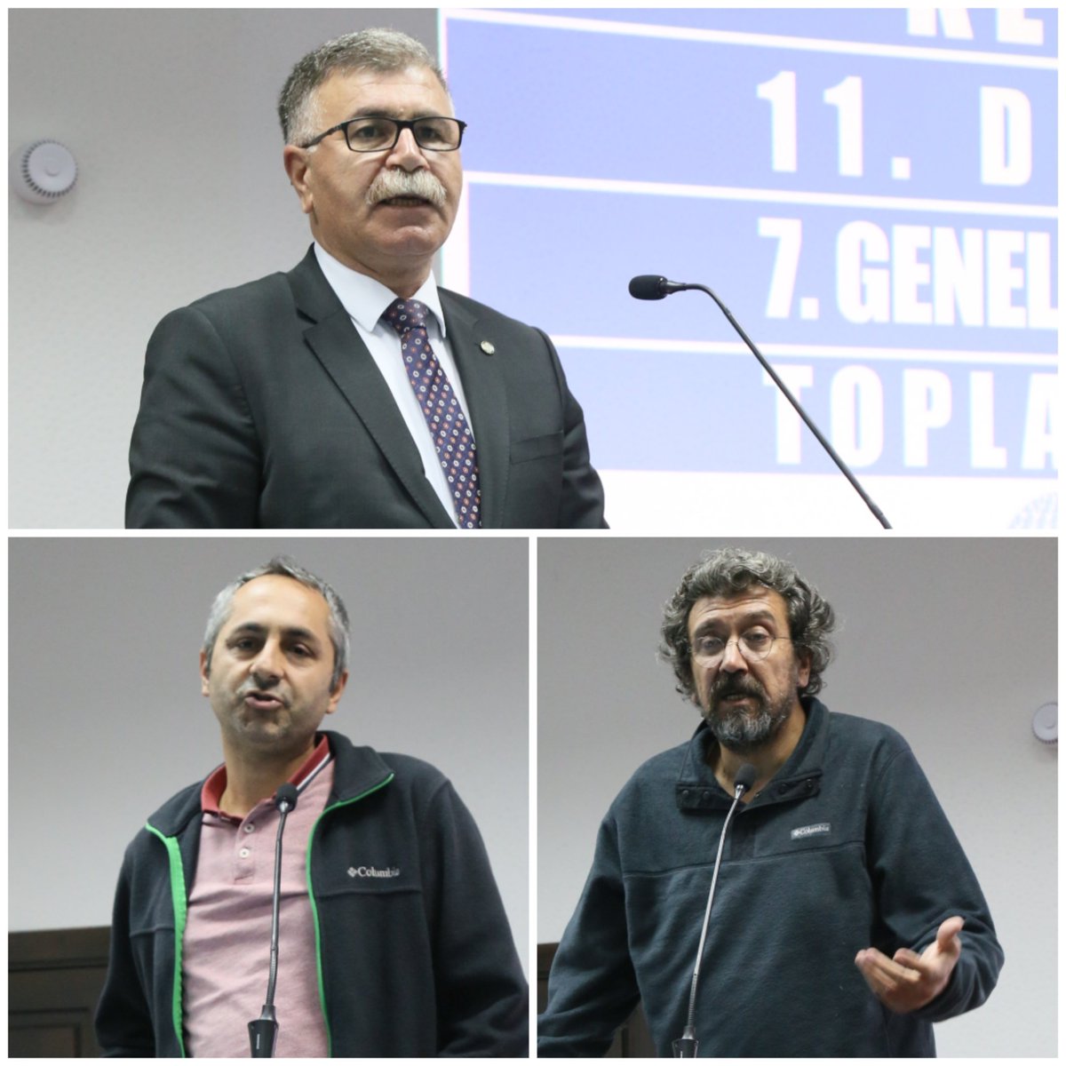 11.Dönem 7.KESK Genel Meclis Toplantısı emek-demokrasi mücadelesine ilişkin değerlendirmeler ve önümüzdeki dönemin planlanması gündemiyle sona erdi.

Yaşasın örgütlü mücadelemiz!
Yaşasın KESK!