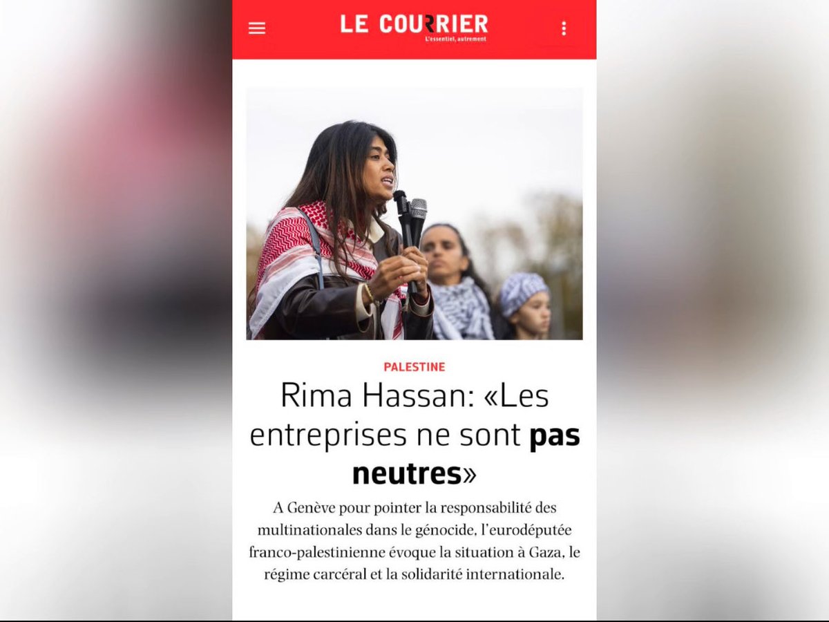 Rima Hassan tweet media