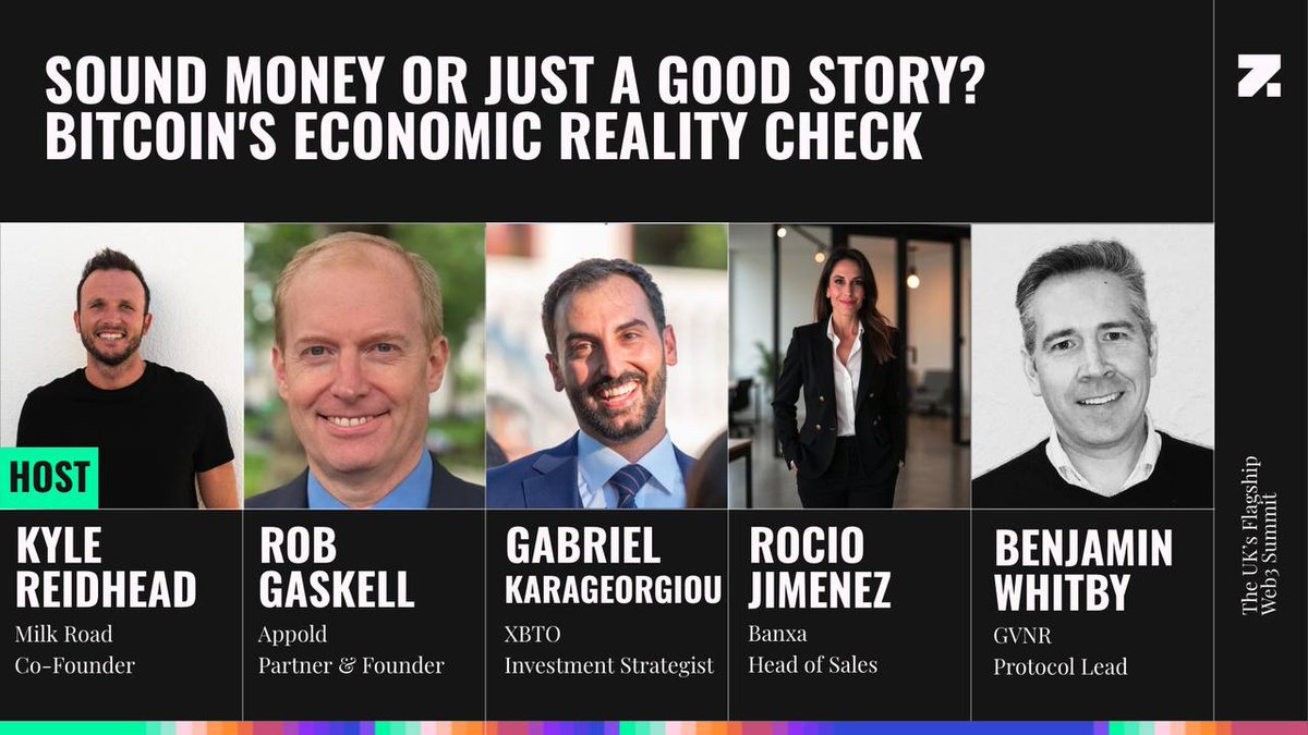 📣 Join us LIVE at Zebu’s Flagship Web3 Event

Our Protocol Lead Benjamin Whitby takes the stage @Zebu_Live to dive into Bitcoin’s Sound Money

Tune in and catch the action live ⚡

👉 x.com/i/broadcasts/1…