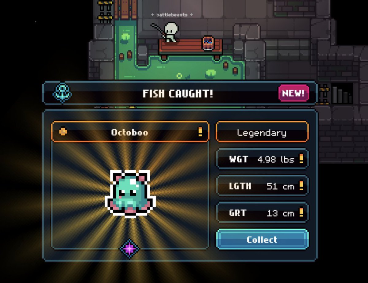 Caught my 1st Legendary in <a href="/playgigaverse/">gigaverse | crypto RPG</a> fish pond!! <a href="/Abstract_Eco/">Abstract Ecosystem</a>  Octoboo 🎣🎣