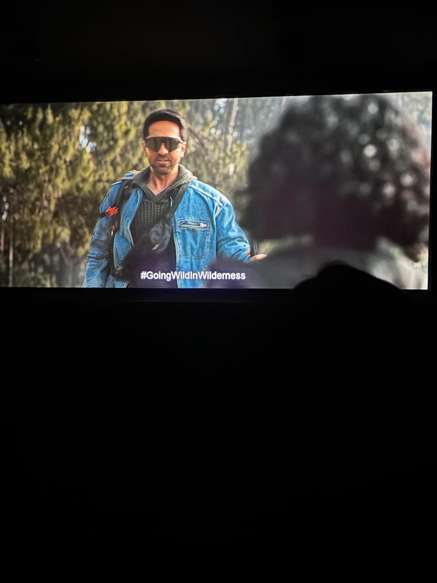 Ayushmann in top form!  
THAMMA had me hooked throughout 😍  
#Thamma