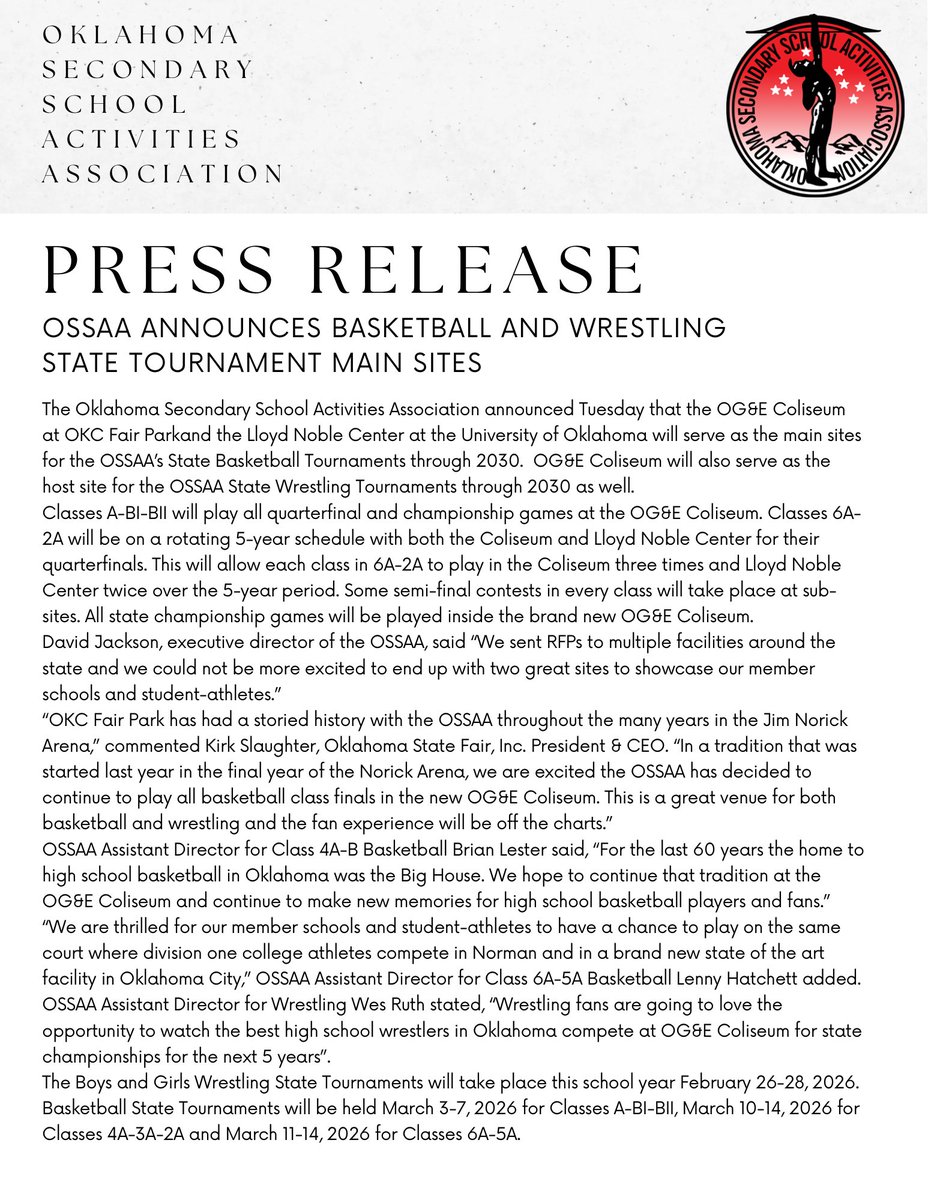 OSSAA (@ossaaonline) on Twitter photo 