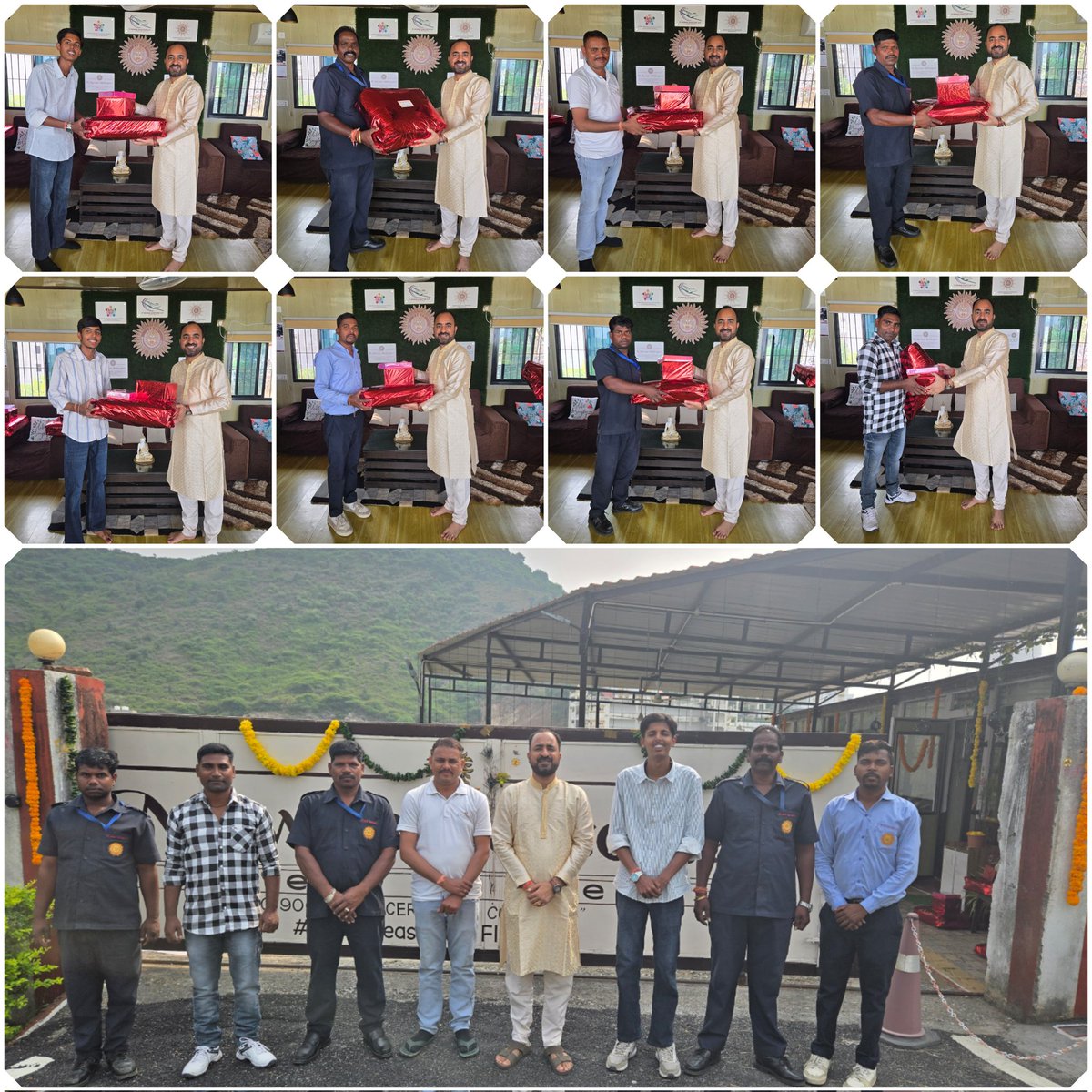 mewarhelicopter's tweet photo. Diwali Celebration's at @mewarhelicopter offices. श्री मेवाड़ हेलीकॉप्टर परिवार की ओर से आप सभी को दीपावली की हार्दिक शुभकामनाएं !! मां लक्ष्मी सभी की मनोकामनाएं पूर्ण करे 
"SHUBH DIWALI HAPPY DIWALI" #YeDiwaliHelicopterWali #MewarHelicopterServces #YourReasonToFly 🚁
#mhsrides https://t.co/k3UOUhnNyG