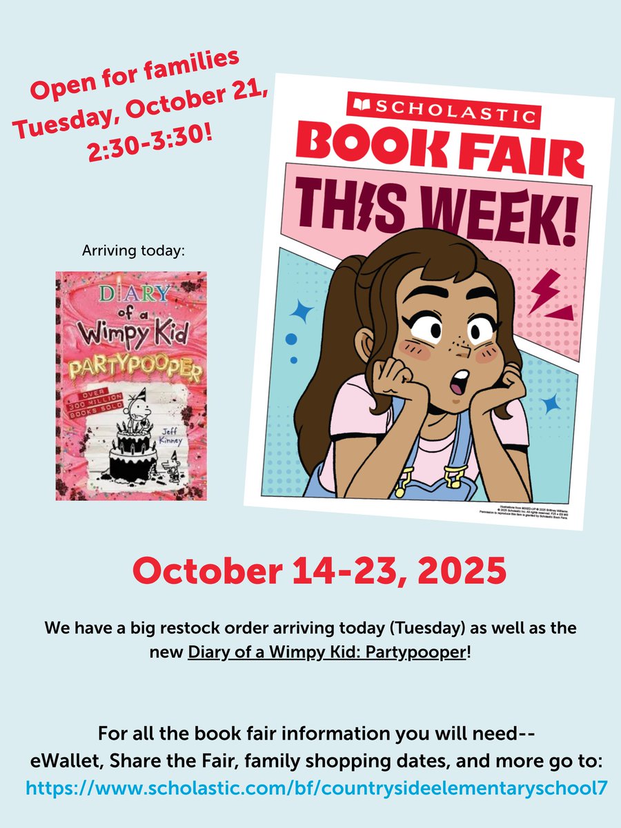 Countryside Elementary Library tweet media