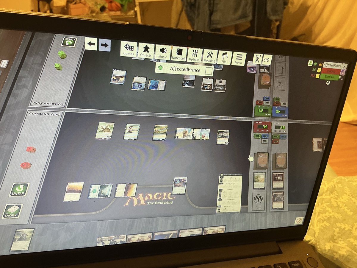 AffectedPrince's tweet image. Got spooky to play magic (she loved it!) ((totally not cope.))