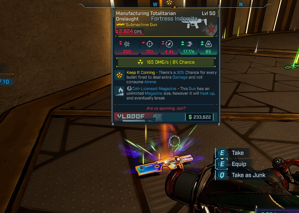 Finally lol. Took over 800 kills. But finally got all three dedicated shinys from idolator #Borderlands4