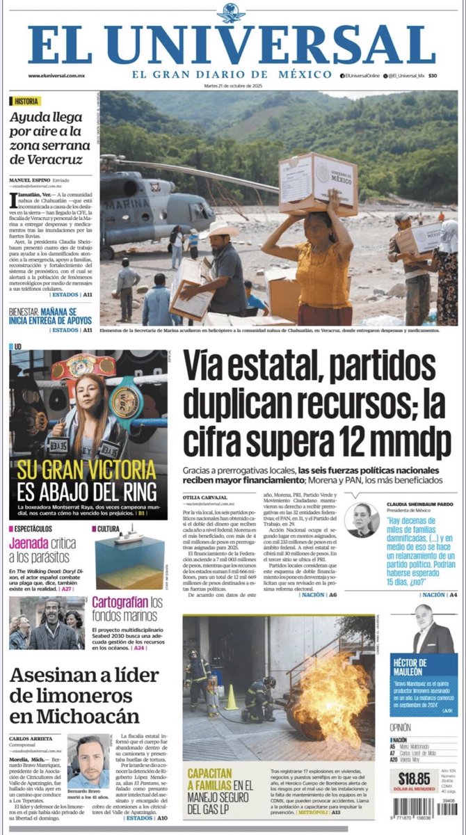 sPRing_PR's tweet image. Te dejamos las #PrimerasPlanas de algunos periódicos del día. 🗞️