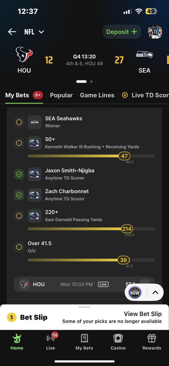 Jeff88028836's tweet image. How is that negative 14 yards for Sam Darnold @NFL cheated @DKSportsbook cheated #NFLRigged for gambling #NFLScripted Sam darnold threw for 227 pass yards last night but cause they cheated he only threw for 213 broncos giants screw me the titans cardnails screw Im done out 4,000