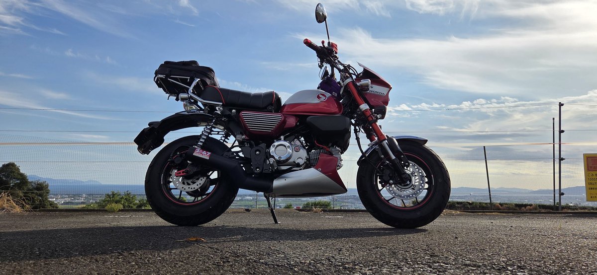 #突然サイドビューを貼ってみる
#モンキー125