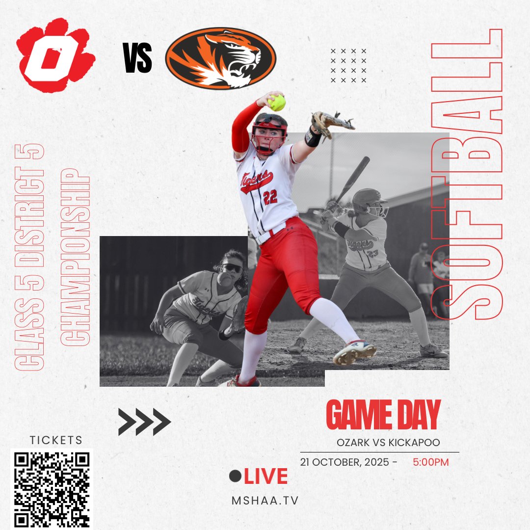 Lady Tigers take on Republic for the district championship tonight @ 5pm!!

Let's pack the stands!!!