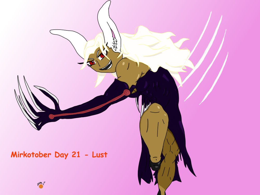 some1neX's tweet image. Mirko x Lust for #Mirkotober 21/31
#FMAB #mirko