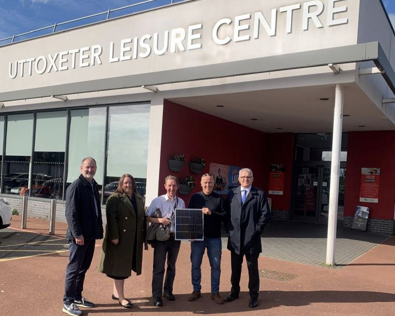 Following a £339,525 grant from @SportEngland’s Swimming Pool Support Fund, the installation of 393 solar panels at Uttoxeter Leisure Centre in <a href="/eaststaffsbc/">East Staffordshire Borough Council</a>  is complete. We are pleased to have assisted the Council &amp; <a href="/EveryoneActive/">Everyone Active</a>

bit.ly/3WBjM7X