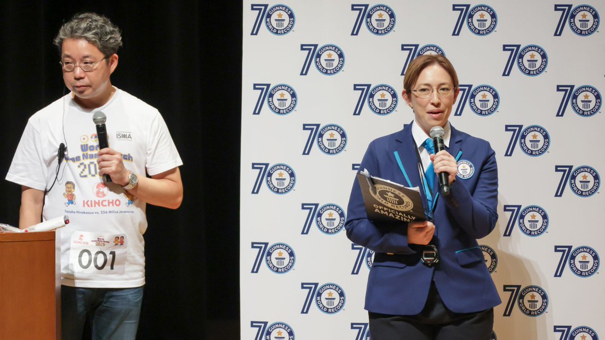 ColorMediaCom's tweet image. Tokio je pokušao da sruši srpski Ginis: 150 Hirokazu Tanaka (uz Ambasadu Srbije u Tokiju i nastup KUD-a). Rekord ostaje naš: 256 Milica Jovanović (TC BIG Fashion, 2023, Color Media). Robert Čoban: „Kad se složimo — jači smo.”