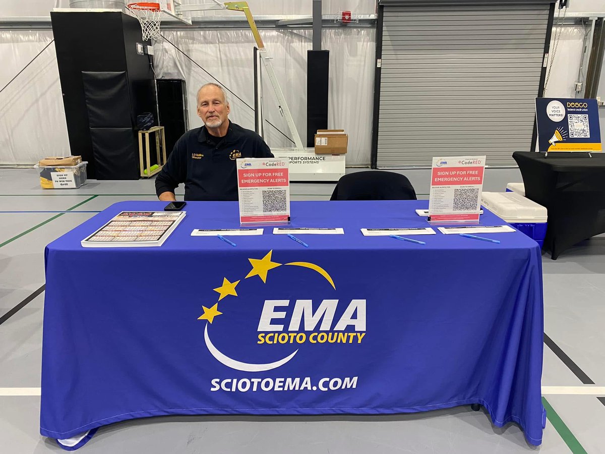 Scioto_Alert's tweet image. Scioto County EMA is onsite signing people up for free CodeRED emergency alerts at the DESCO Federal Credit Union and Faith Baptist Church Community Scam Awareness Event

October is National Cybersecurity Awareness Month. To observe the national initiative, DESCO Federal Credit…