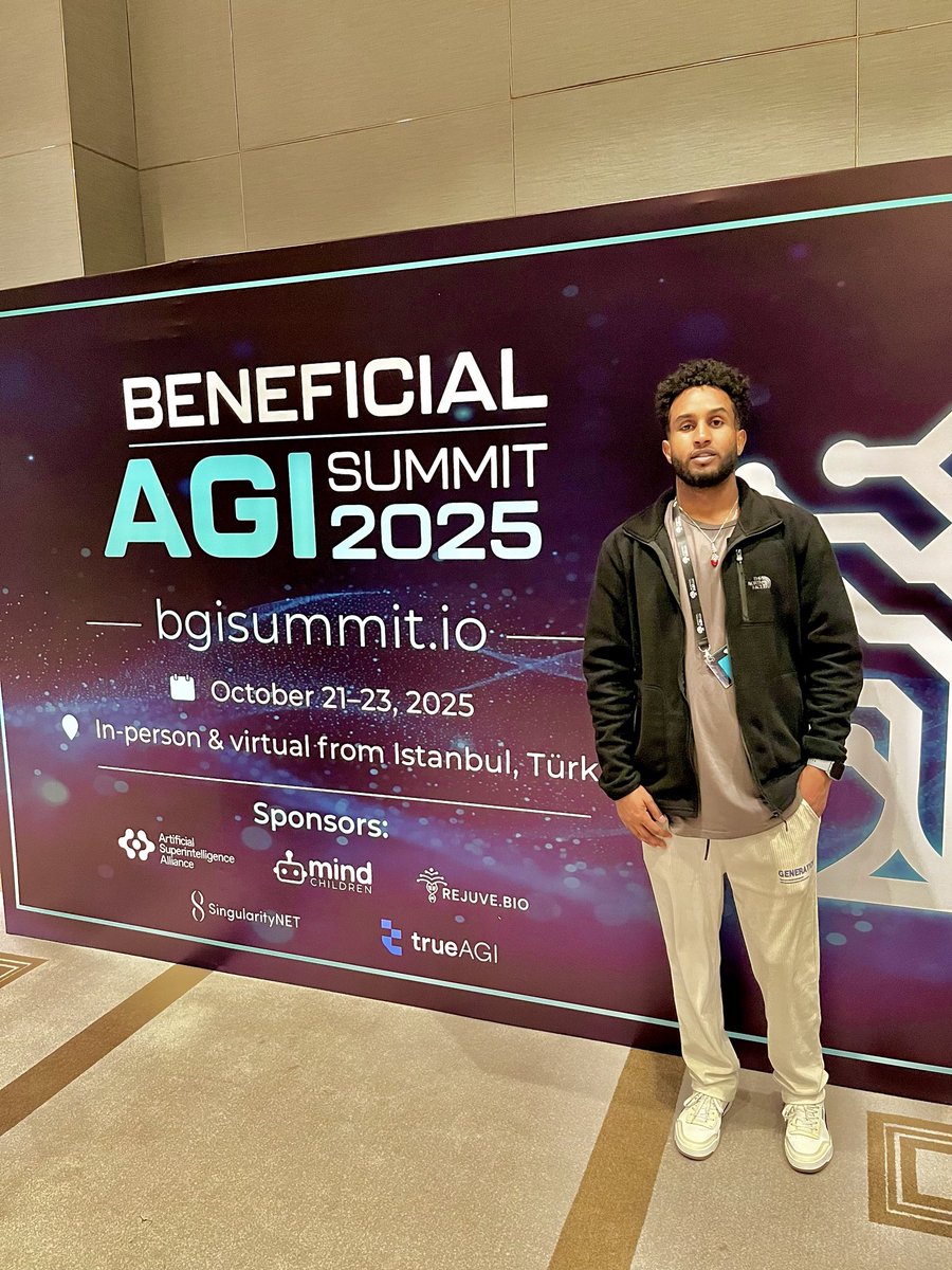 MenilikEshetu's tweet image. Istanbul. Swissôtel. The Beneficial AGI summit #BGI by #SingularityNET. Honored to be part of the conversation shaping our future. 🤝