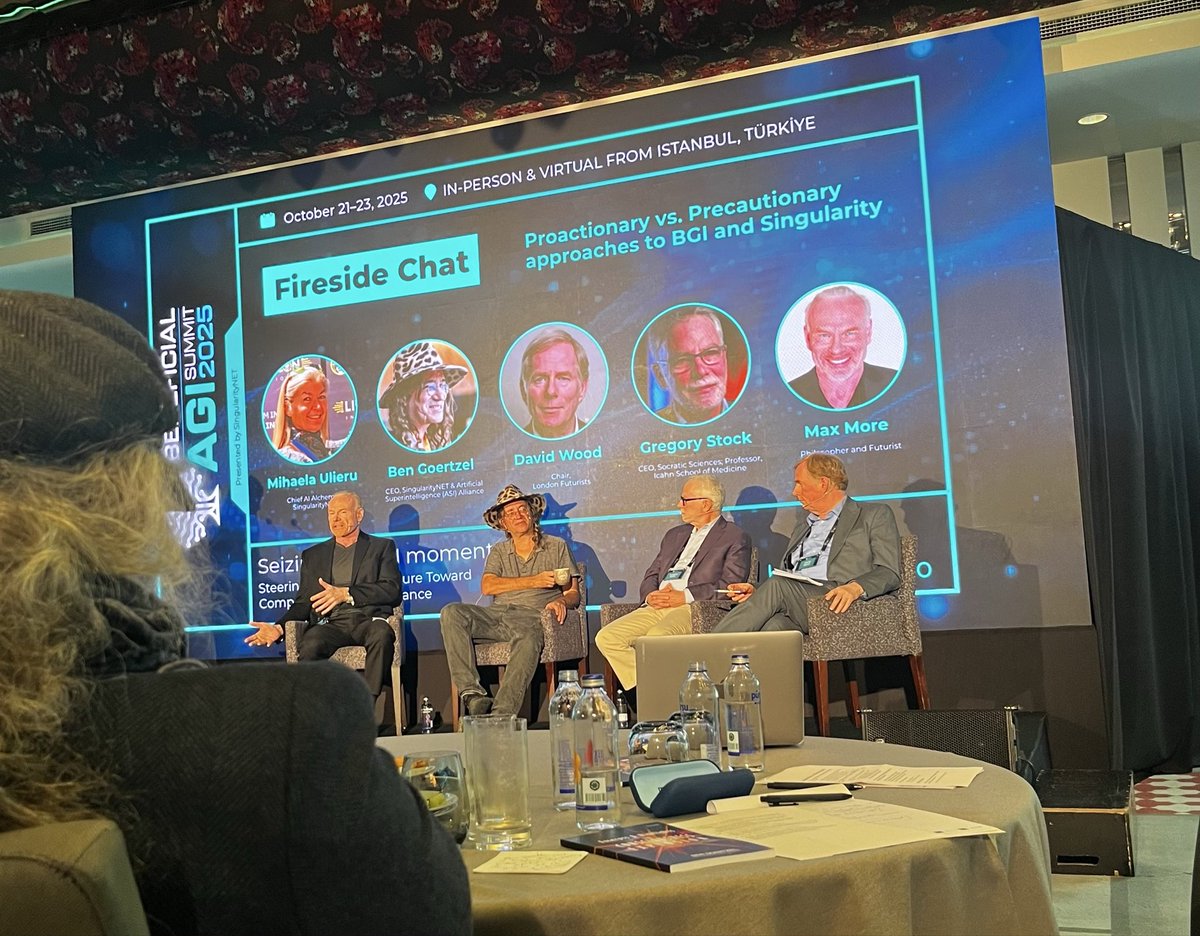 MenilikEshetu's tweet image. Istanbul. Swissôtel. The Beneficial AGI summit #BGI by #SingularityNET. Honored to be part of the conversation shaping our future. 🤝