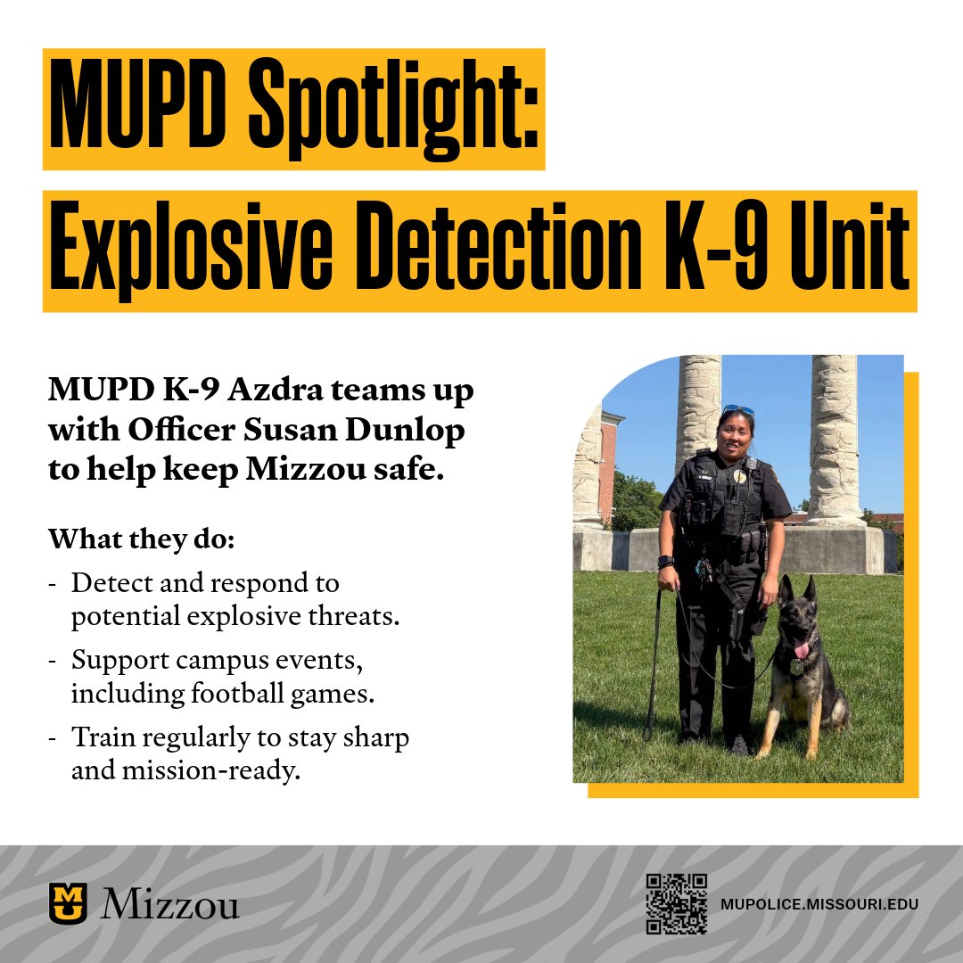 University of Missouri Police Department (MUPD) tweet media