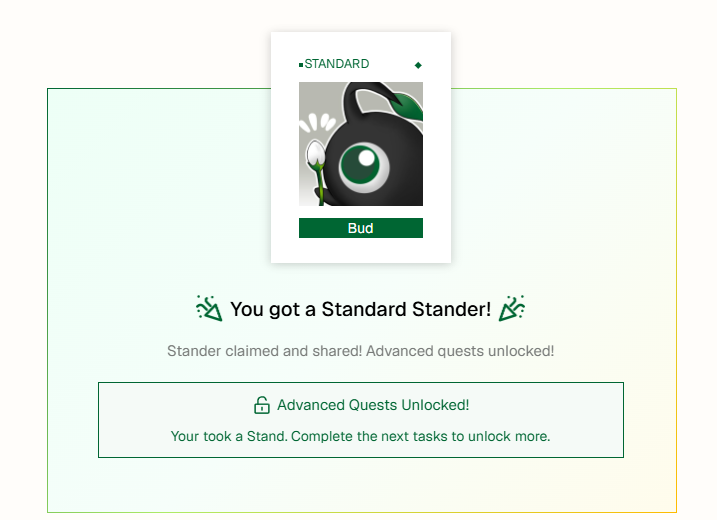 EFCP_NFT's tweet photo. Just grabbed my @StandX_Official NFT and I’m hyped for what’s coming 👀  I’ve got a feeling it’ll be key in the future—maybe even stakeable for DUSD or $STANDX? 🤔 Could boost your APY too… just a theory 😏 The hunt was a blast, and the game’s 🔥 Get yours before they vanish! https://t.co/KYZWRDM8Ea