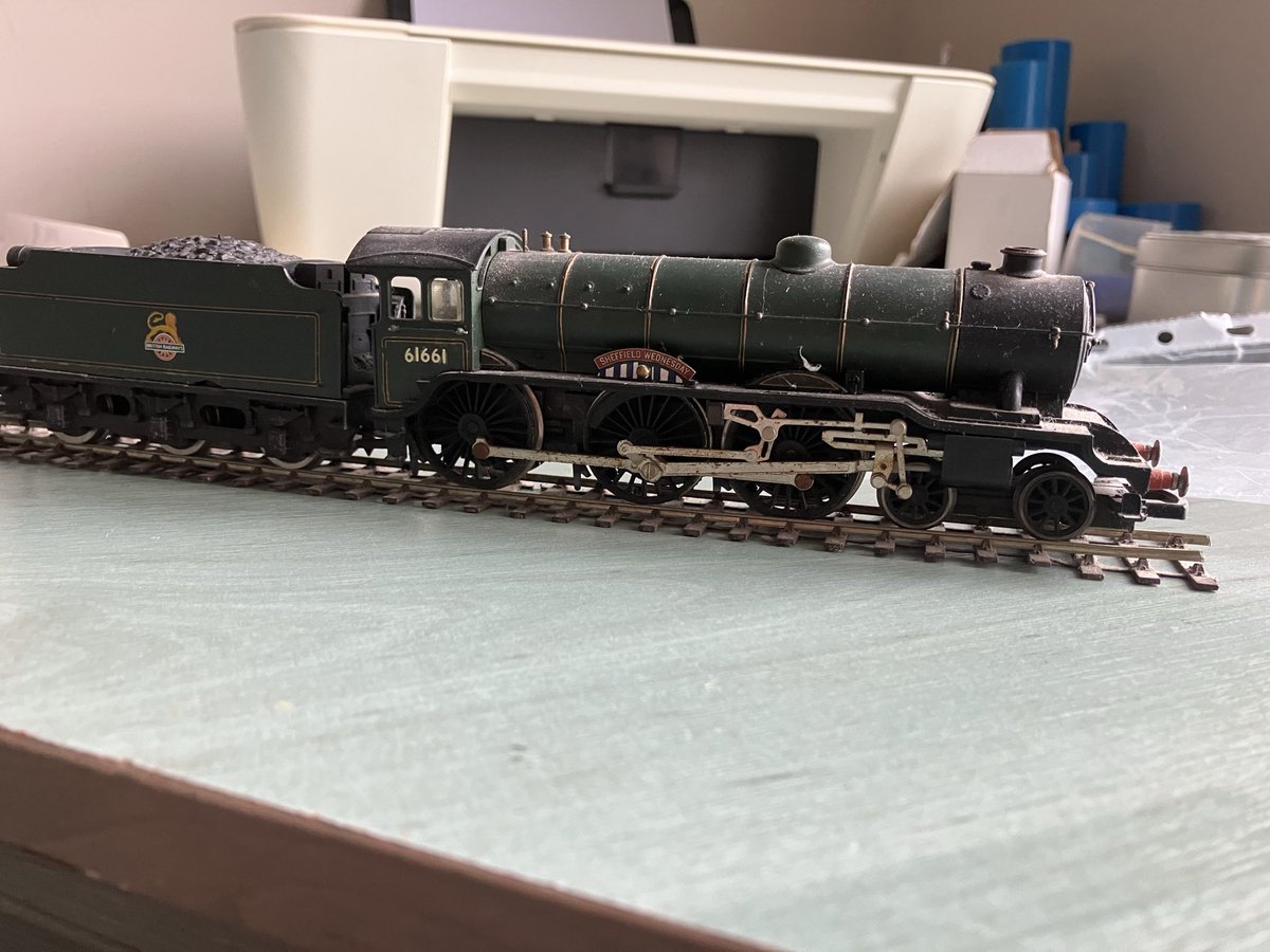 DWXOUS's tweet photo. @GazRobinson1 A model my brother gave me many moons ago.Needs some TLC like a certain Football club we know. https://t.co/BzPcZNLoJB