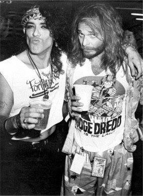 Stephen Pearcy of Ratt and Daved Lee Roth