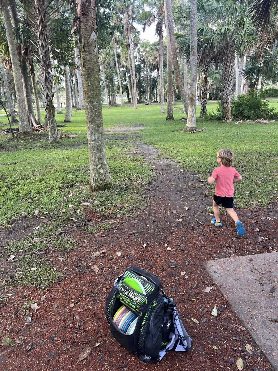 After months and months of PT, finally back on the course. Feels good to throw without shoulder pain. <a href="/OTBdiscs/">OTB Discs</a>